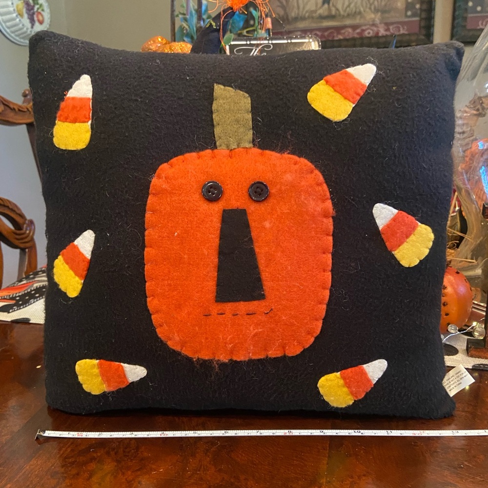 Candy Corn Pillow